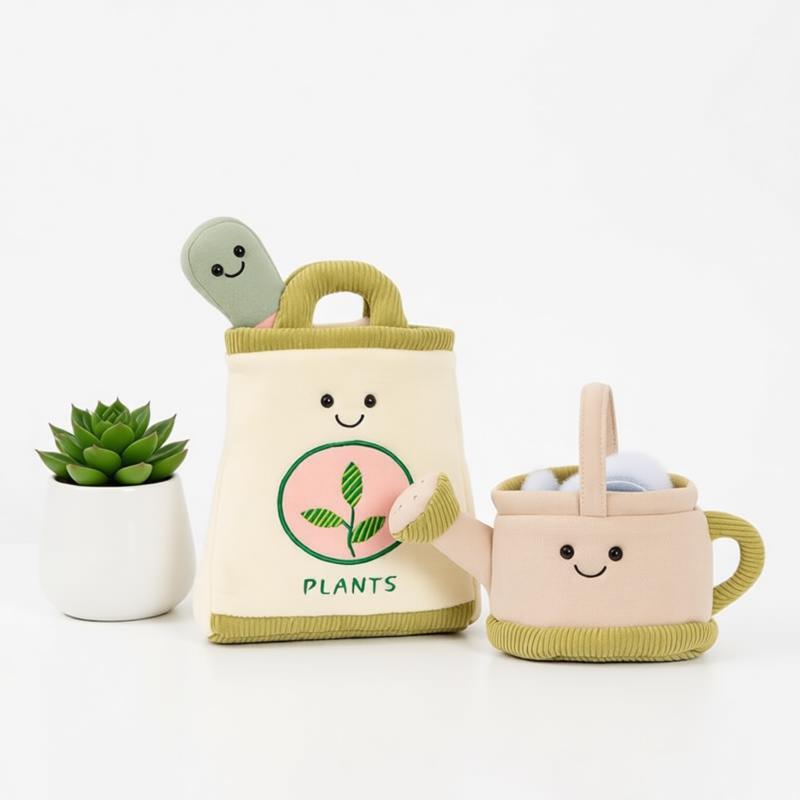 Plant Parental - Peluche a forma di attrezzi da