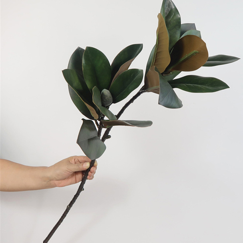 Rubber Plant Ficus - 82 cm Grandi Piante Artificiali Falso