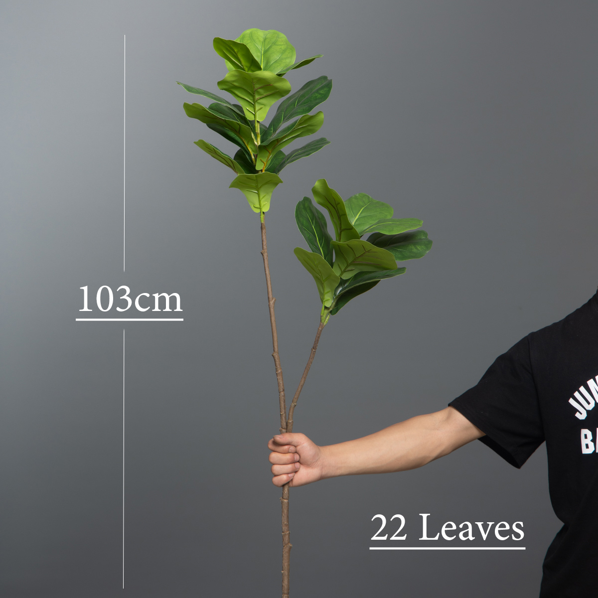 103 cm/132 cm Ramo di albero a - Rubber Plant Ficus recensione e prezzo